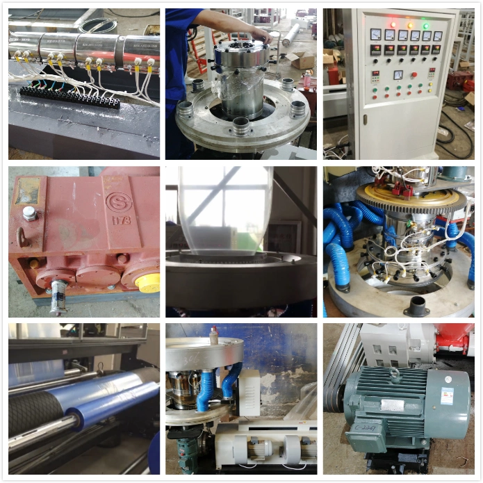 High Output PE Heat Shrink Film Blowing Machine with Plastic Biodegradable Film Blowing Machine