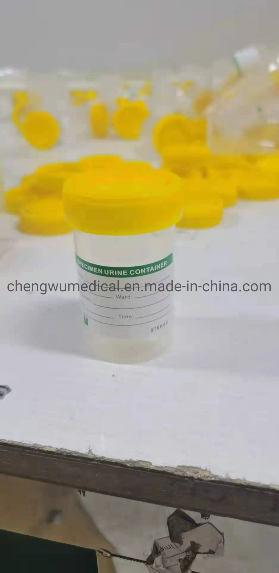 120ml Sterile Urine Container Vacuum Urine Cup