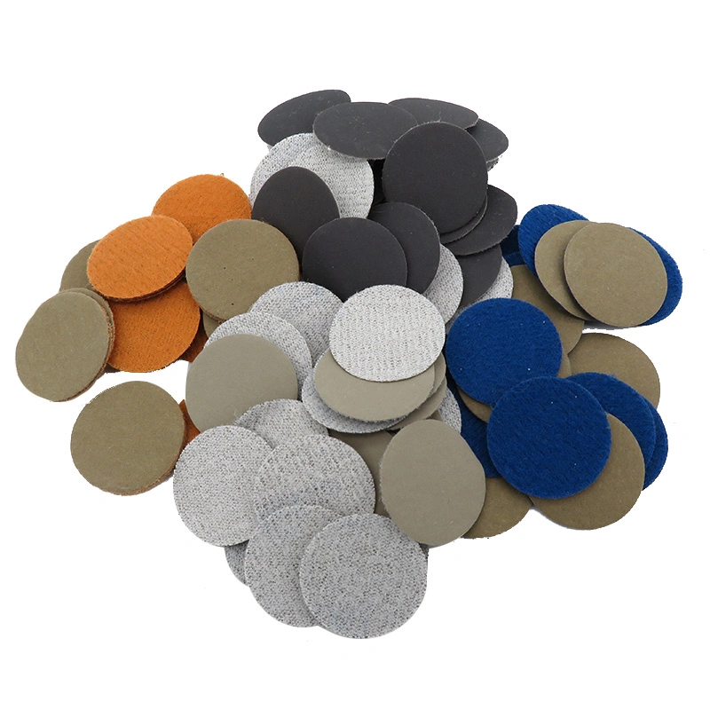 1 Inch Flocking Hook and Loop Silicon Carbide Waterproof Sandpaper for Wet & Dry Sanding Polishing