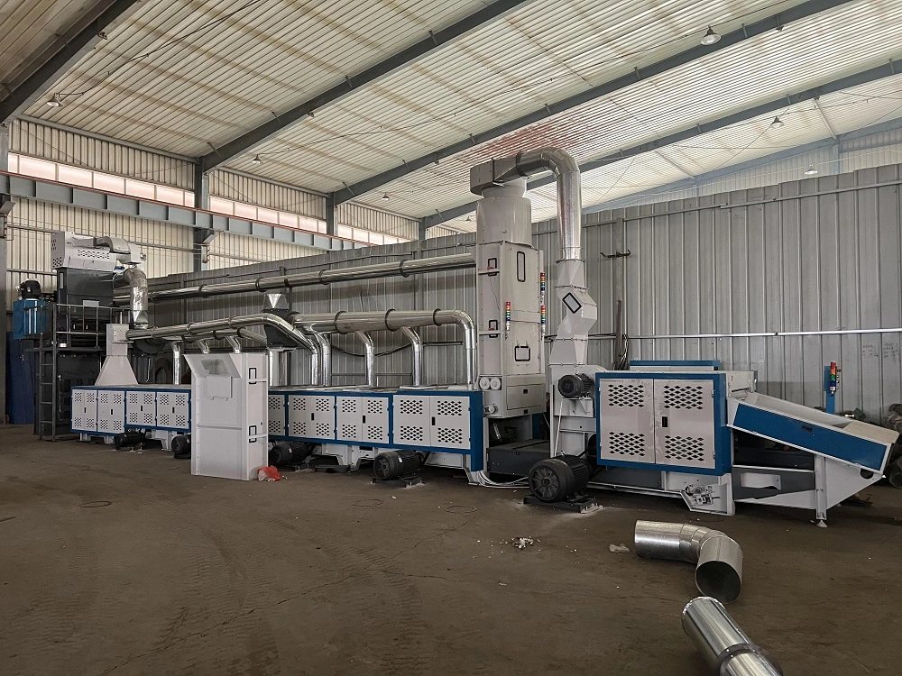 Textile Waste Fiber Recycling/Cotton Recycling Production Line for Spinning/Cotton Fiber Waste Recycling Production Line/Textile Litter Recycling Machine