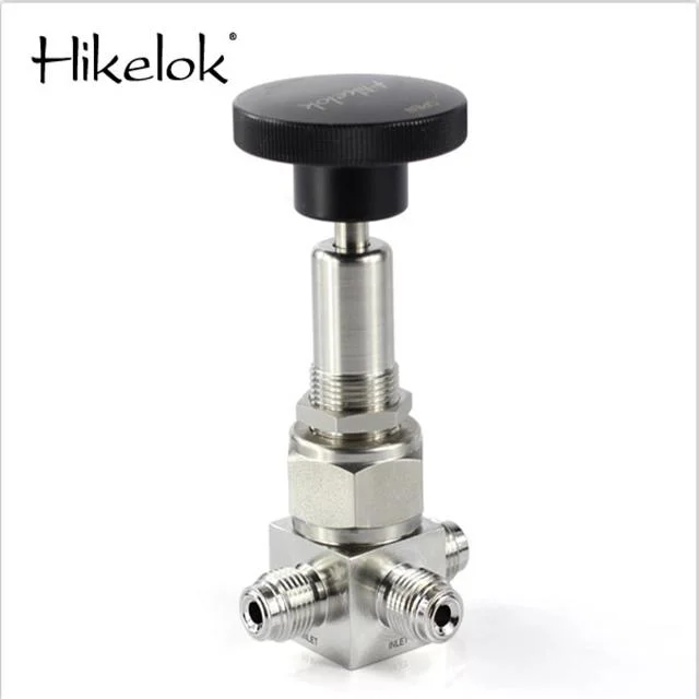 Swagelok Type Hikelok Haute Basse Pression Vannes à soufflet en acier inoxydable scellées