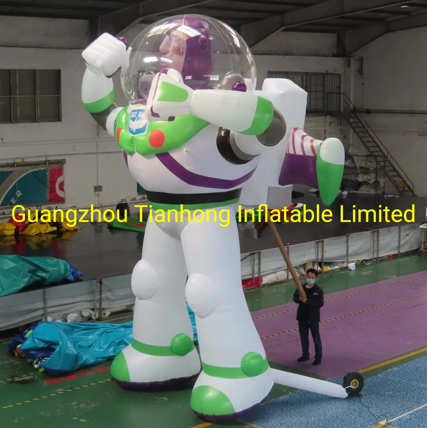 6m inflable gigante extranjero Cartoon