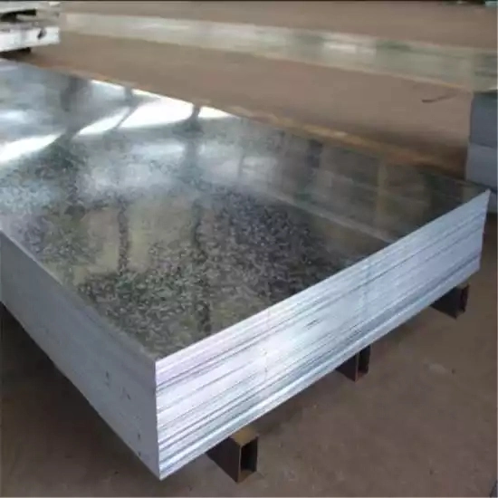 High Precision G550 Hot DIP Galvanized Steel Sheet for Chemical Engineering