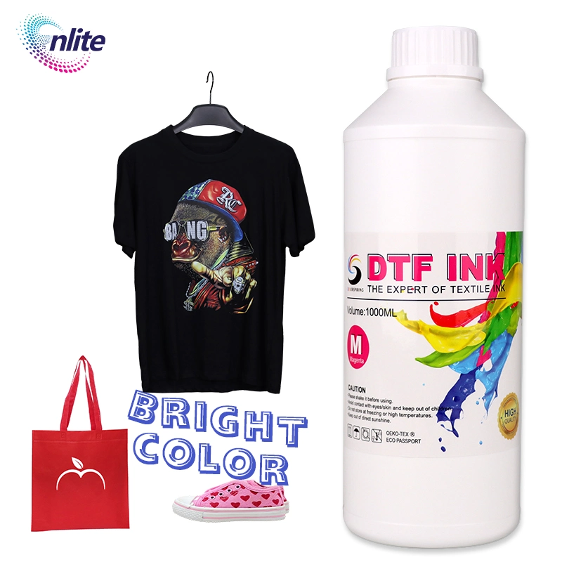 Color Dtf Textile Welry Ink Digital Printing Environment Friendly Water Based Ink for Screen Printin