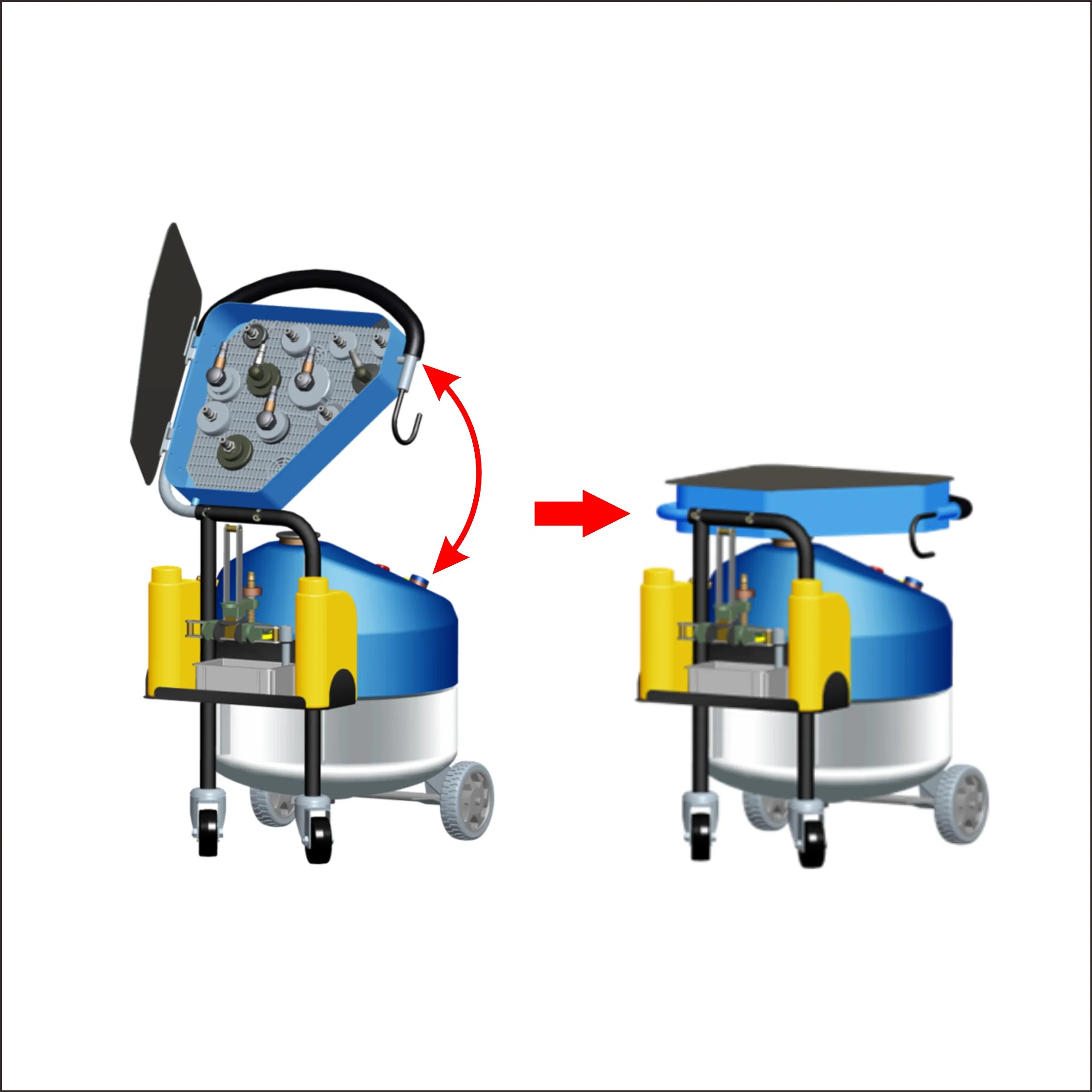 Embrague y freno eléctrico automático de purga de aceite líquido de frenos del coche de la herramienta de purga de purga DS-520