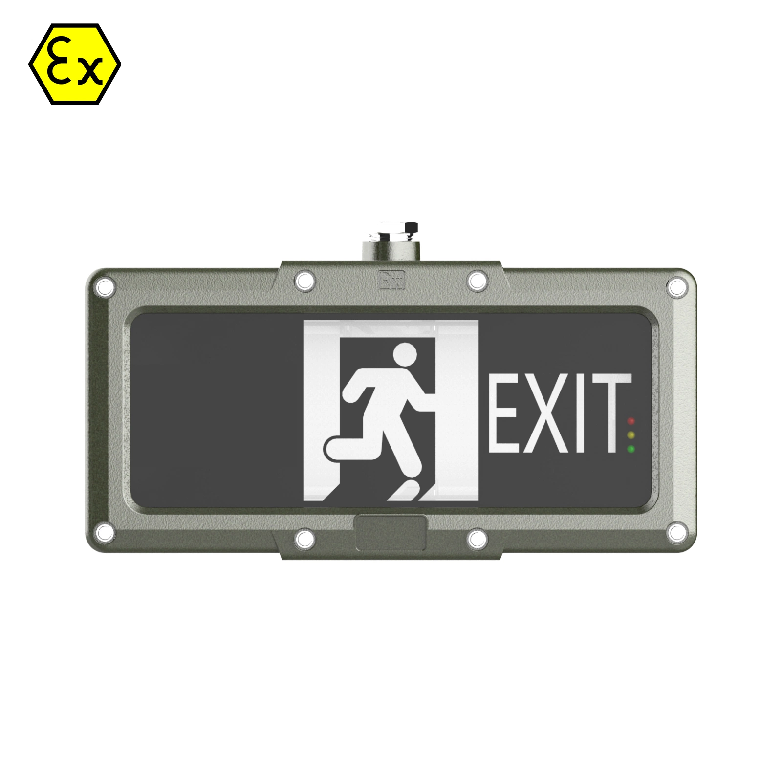 110V 220V LED Explosion Proof Emergency Light Exit Sign Lighting with Battery