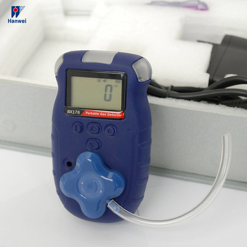 Rechargeable Battery Operated Portable Single Gas Monitor (LEL, H2, NH3, CO2 or HCl etc)