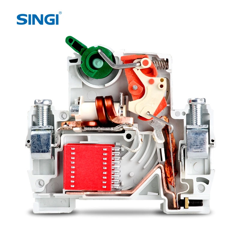 CE Approved Air Singi Electric Current MCB Miniature Circuit Breaker with Factory Price