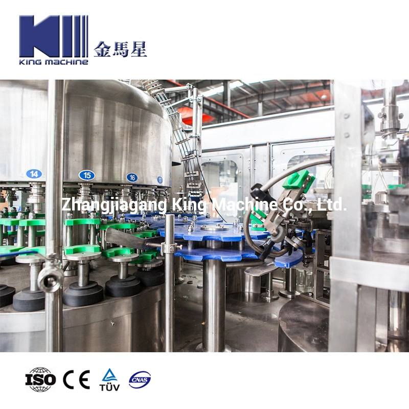 2000bph Glass Bottle Juice Packaging Plant