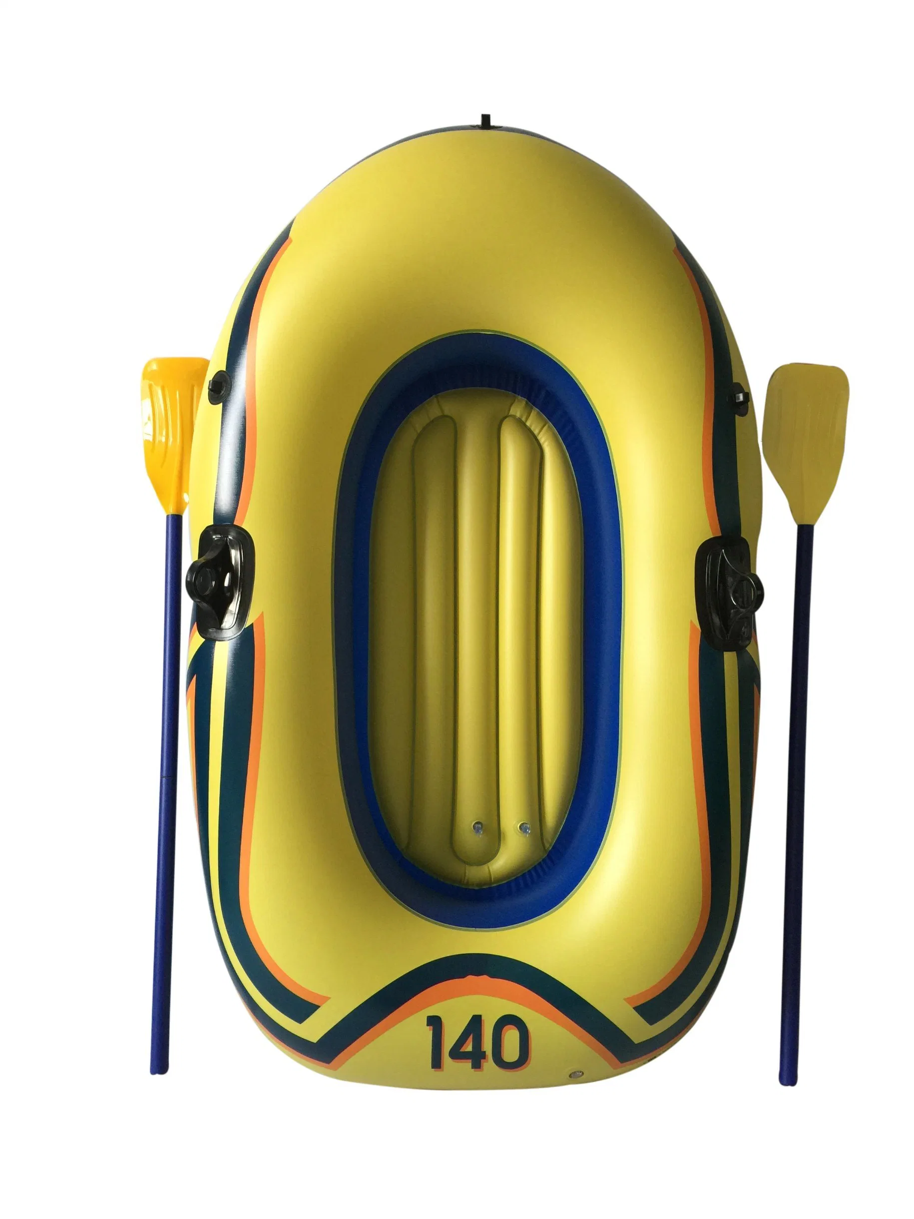 Juego al aire libre OEM inflable Beach Boat Raft Pool flotante Con 2 remos