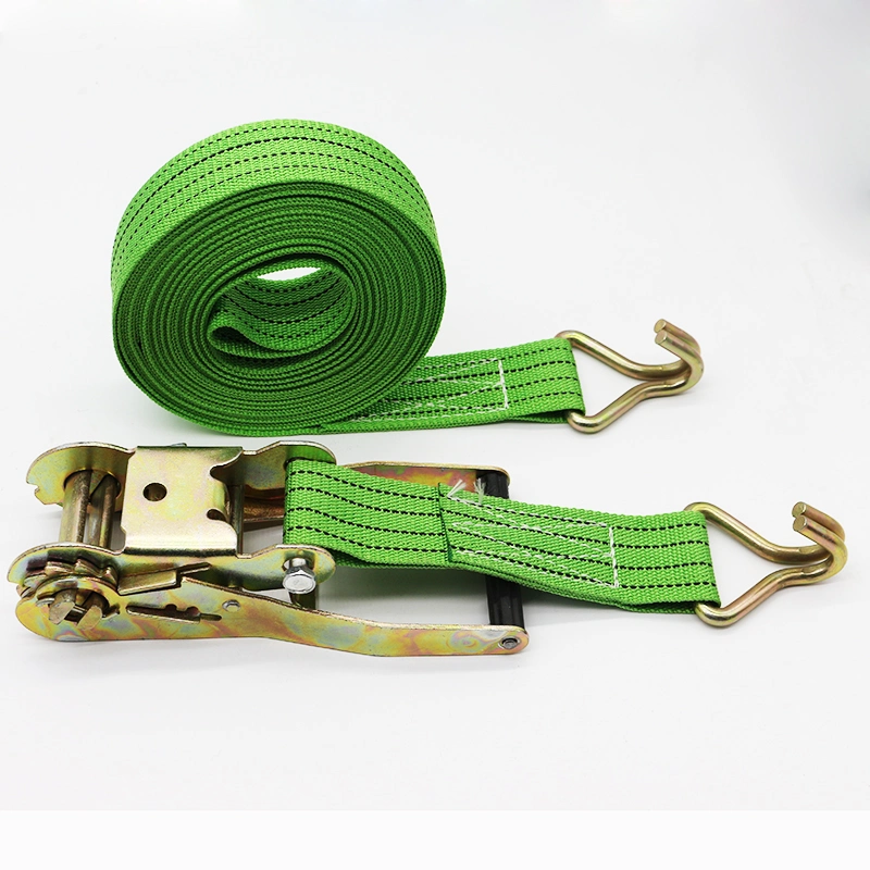 PP Width 50mm Different Color Ratchet Tie Down Strap Cargo Lashing Belts