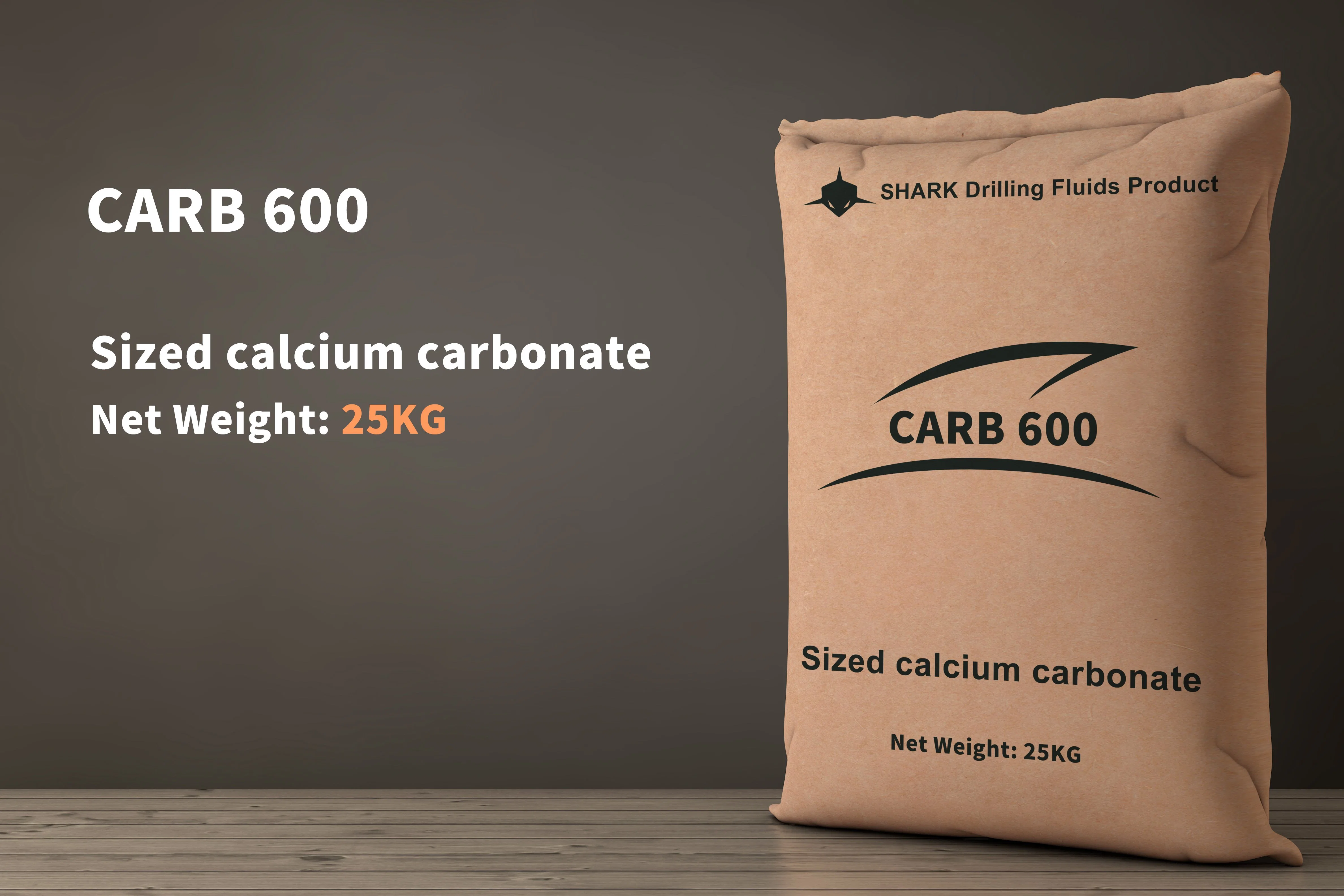 El CARB de tamaño 600 Material de carbonato de calcio LCM
