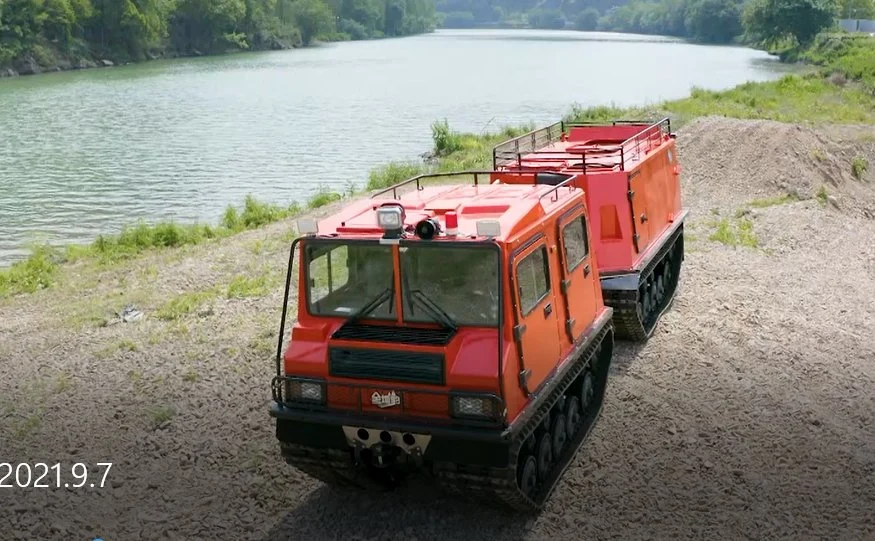 Hagglunds BV206 ATV Utility todo terreno vehículo de emergencia de Haishida Equipo Panthera