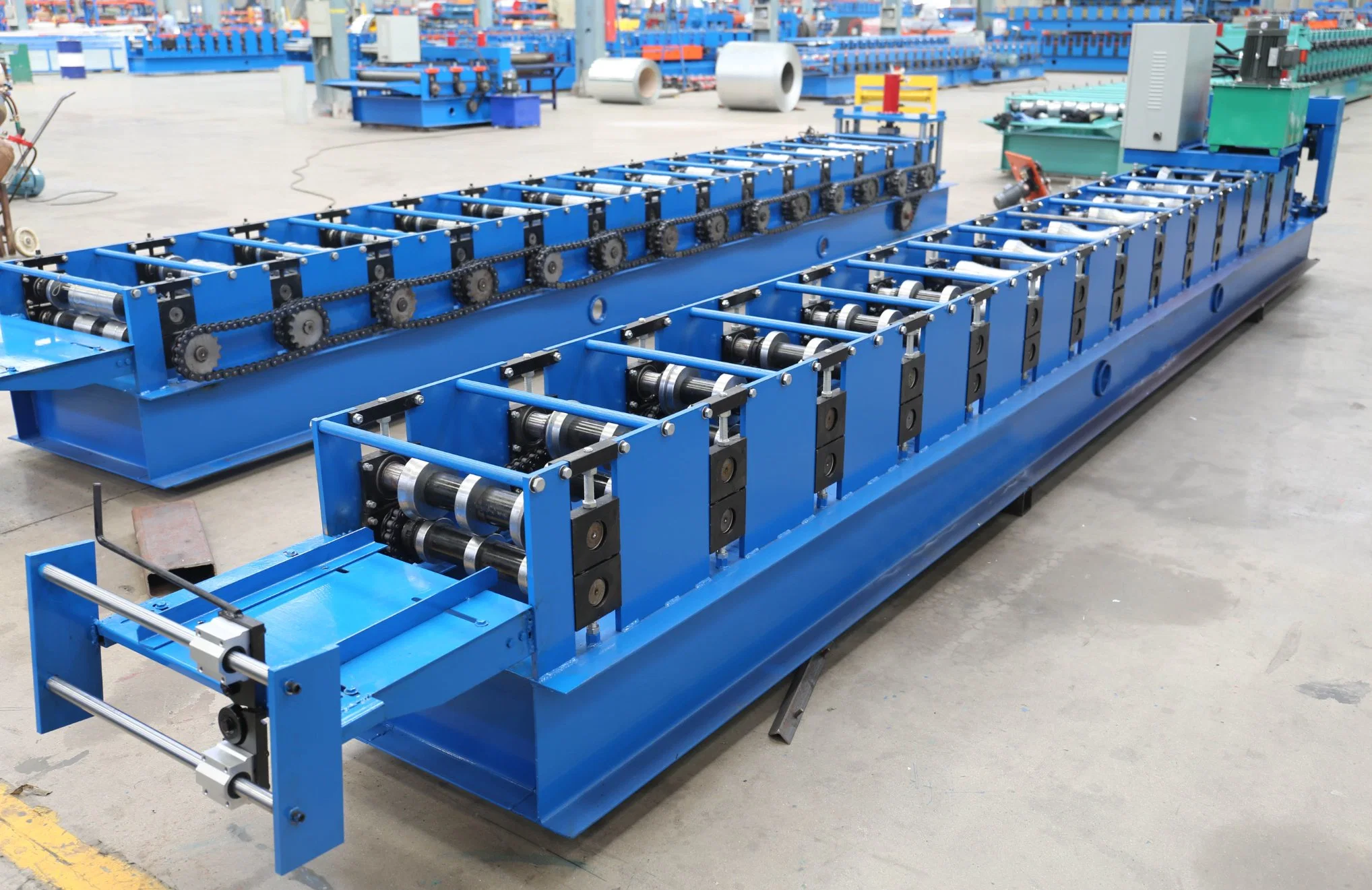 Metal Ridge Gutter Valley Capping Tile Profile Sheet Roofing Roll Forming Machine