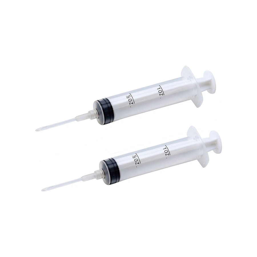 3ml 5ml 10ml 12ml Disposable Plastic Oral Irrigating Syringes with Curved Tip