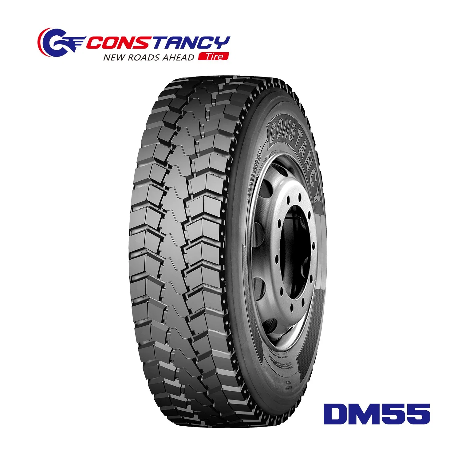 12r22.5 Dm55 Constancy All Steel Radial Tubeless Rubber Truck Tire for Korea Market