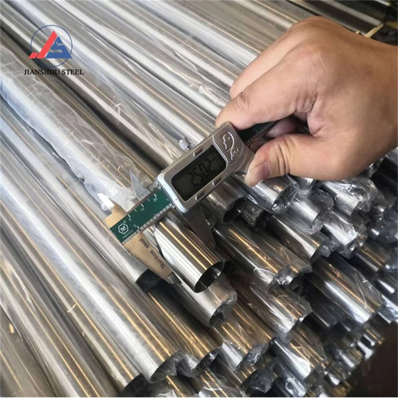 La Chine fabrique un tuyau rond soudé laminé à froid AISI ASTM d'une épaisseur de 0,3 mm à 3 mm, avec une finition miroir 8K Ba 2b Hl en acier inoxydable SUS304 201 304 304L Ss Pipe 316 316L 430.