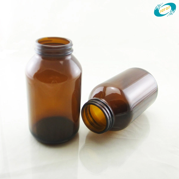 500ml Dark Amber Tablet Glass Bottle