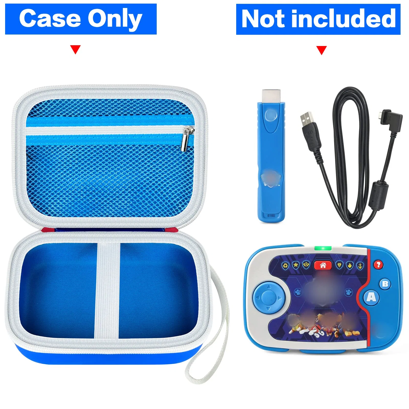 OEM ODM Hard Case Compatible for Paw Patrol Learning Video Game. Learning Toys Storage Bag