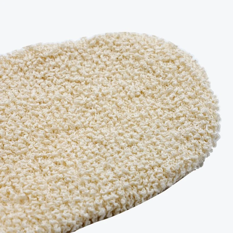 Doux peau fine-Friendlypremium de qualité Natural Hemp douche Mitt corps de chanvre Frottez