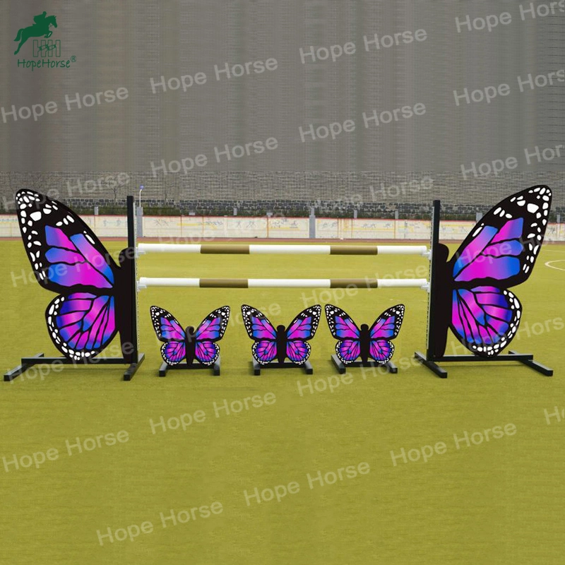 Full Set of Butterfly Horse Show Jumps with Fillers