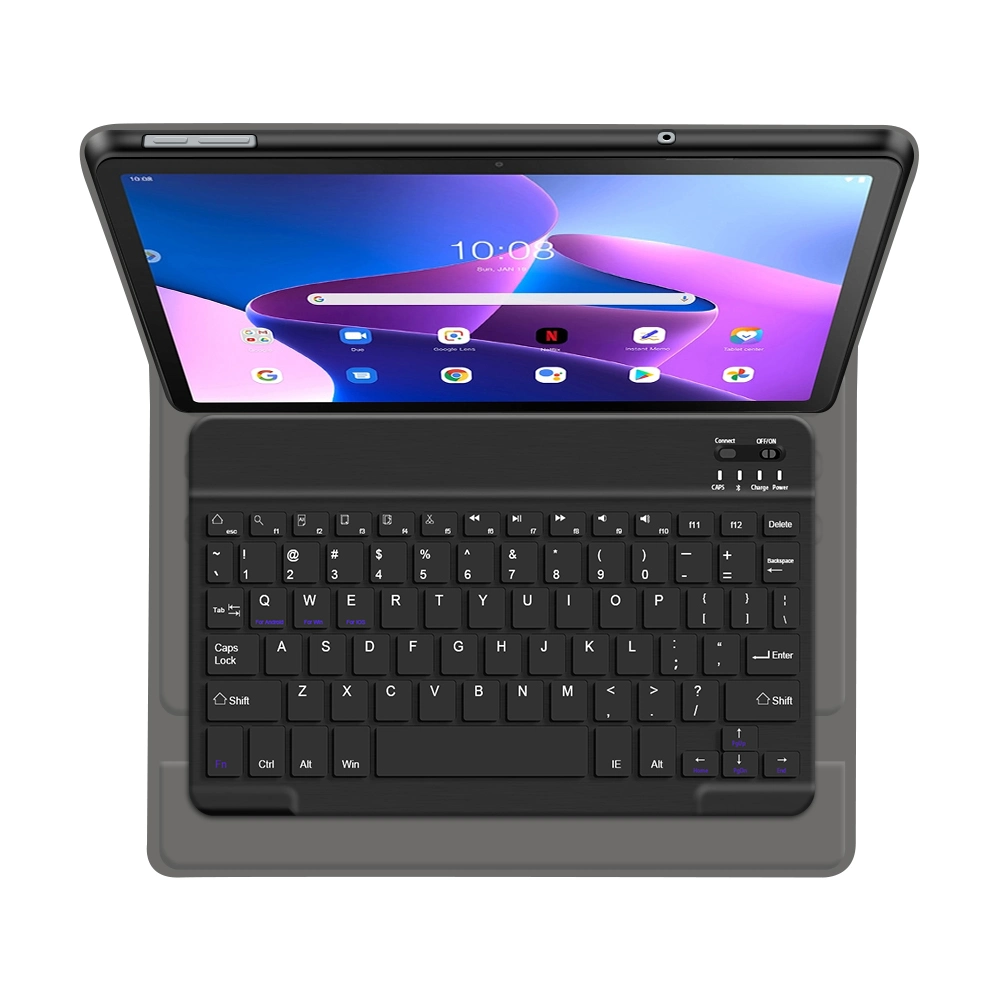 Bluetooth-Tastaturtasche für Lenovo Tab M10 Plus 3rd Gen Tablet-Hülle