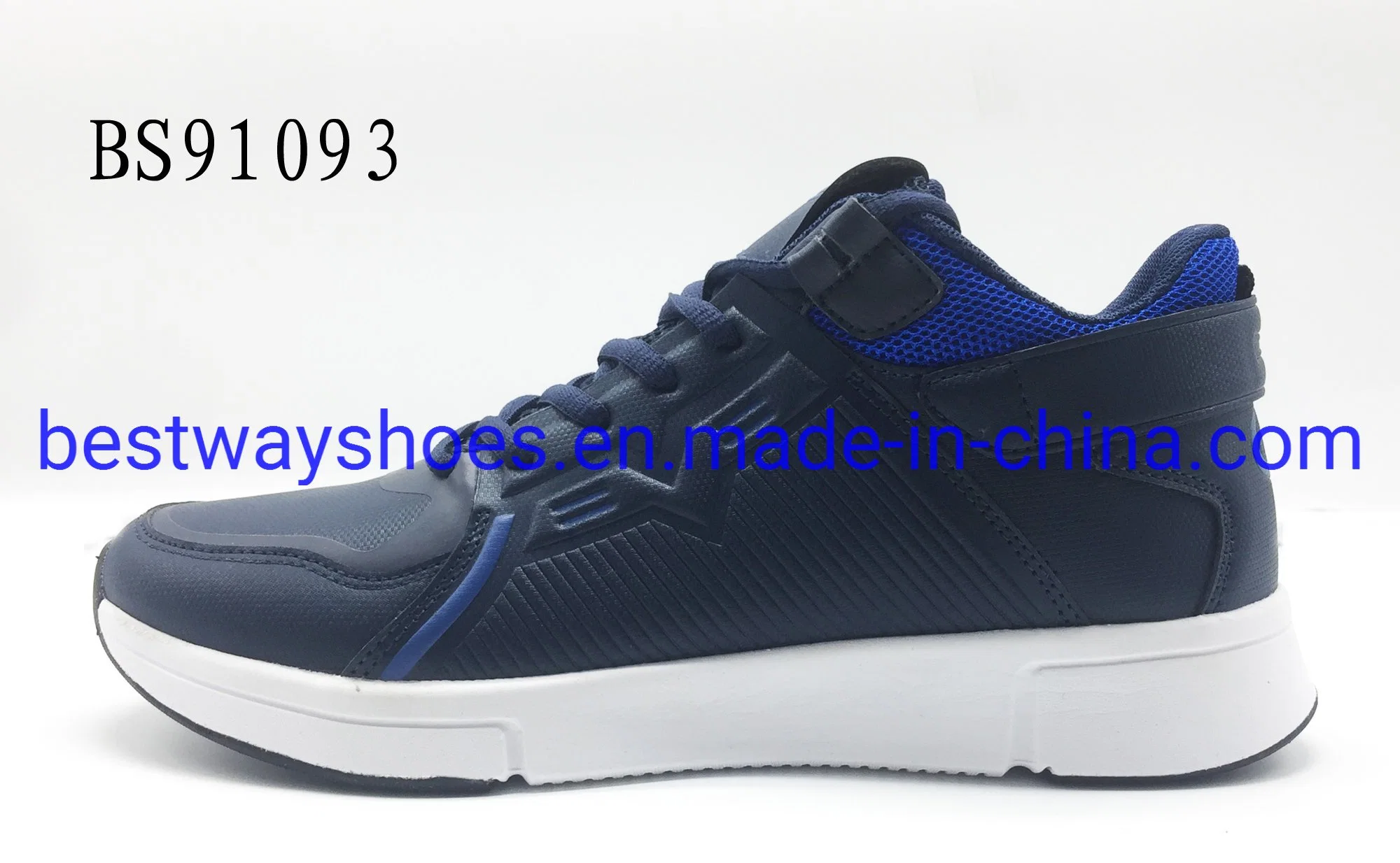 Sport Style Leather Oxford Fabric Rubber Sole Casual Shoes