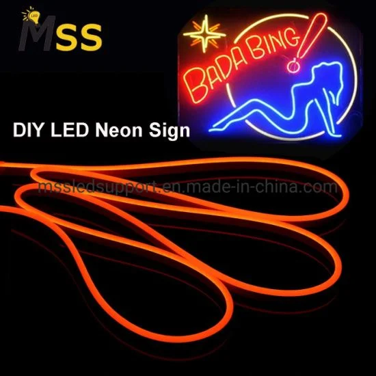 Slim 6mm SMD 2835 LED Neon Light 12V LED Neon Strip Light