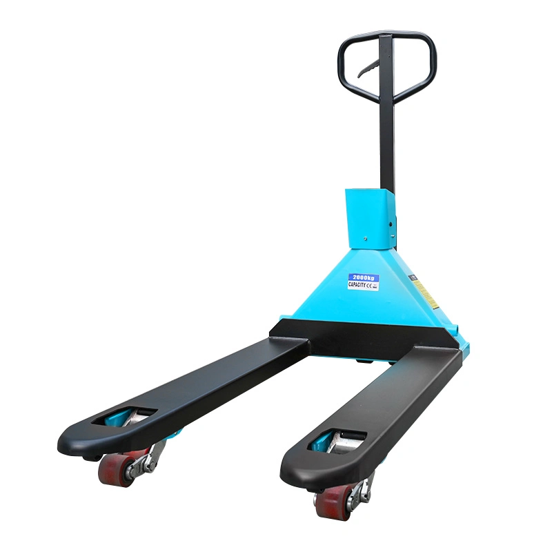 Aida Factory 2500kg Electric Power Battery Hydraulic Hand Pallet Truck with Scale