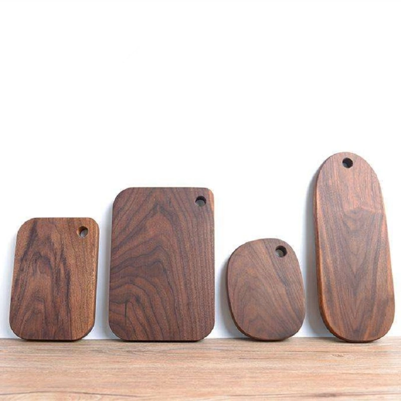 Multishaped Kitchen Black Walnut/Beech/Maple Bread Wood Cutting Board