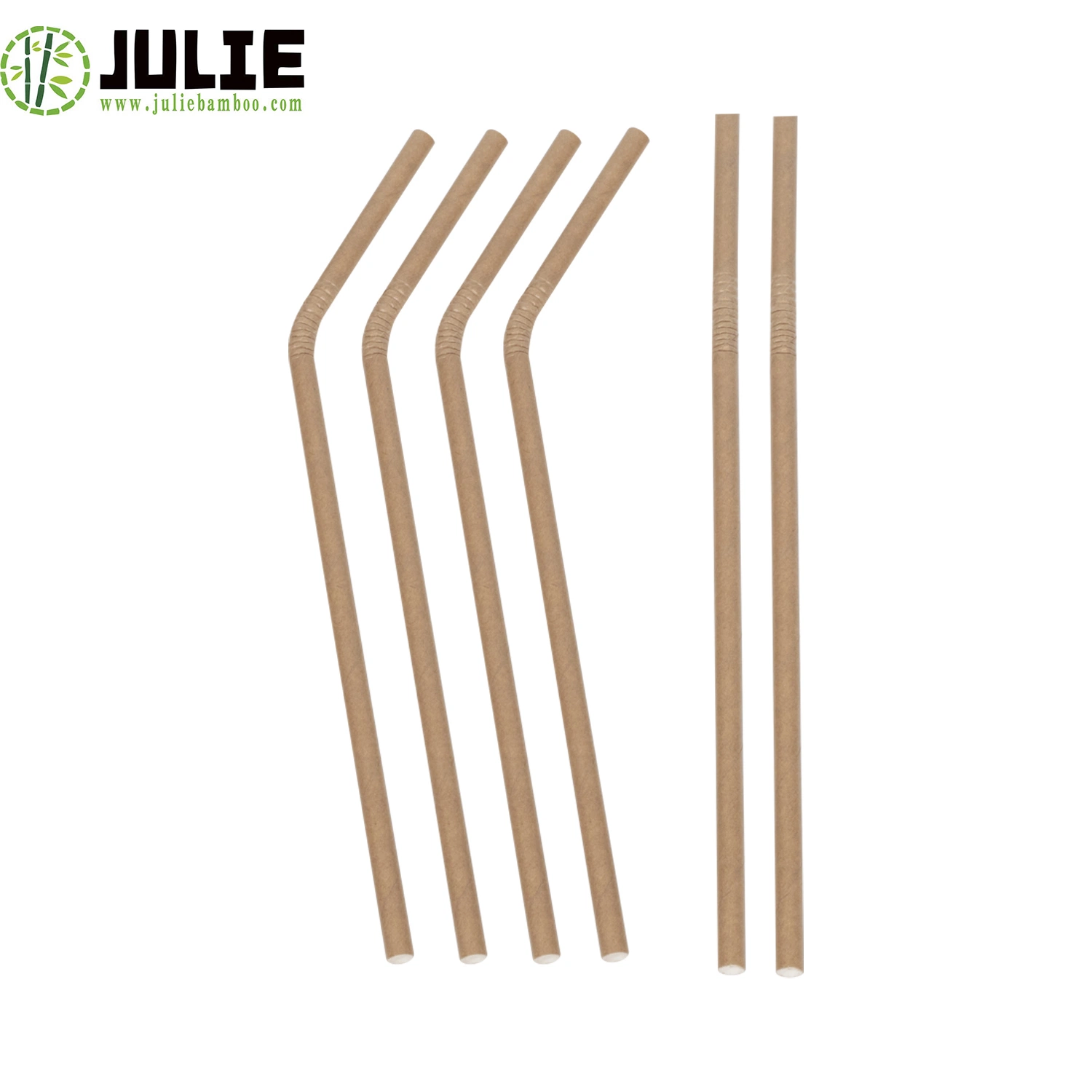 Food-Contacting Grade Eco-Friendly Biodegradable Healthy High quality/High cost performance  Kraft Paper Straws Drinking Straw