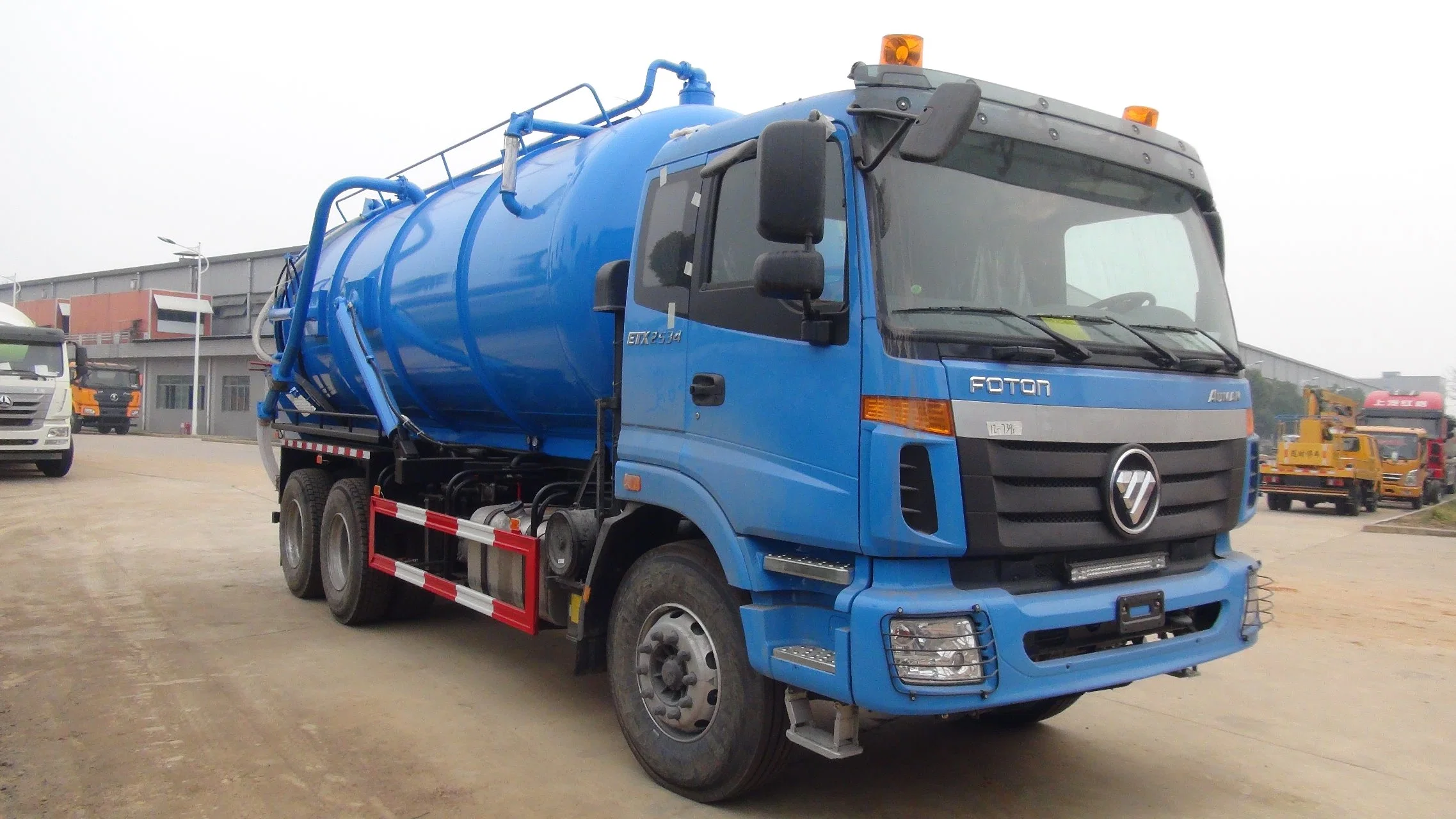 Futian 20cbm Sewage Vacuum Suction Truck