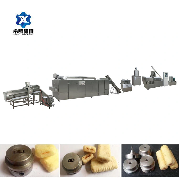 Hot Sales Core Filling Snack Food Making Machine High quality/High cost performance  Puffed Chocolate Filling Snacks Food Production Line Delicious Puffed Leisure Food Machinery Line