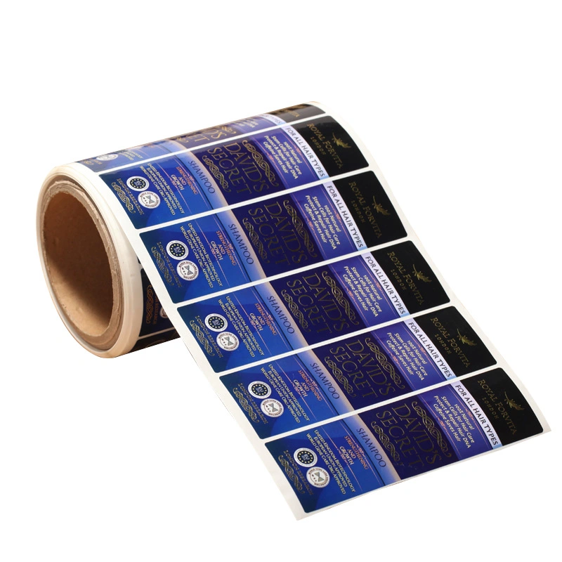 High quality/High cost performance  Design Custom Adhesive Paper Printing Roll Label Sticker