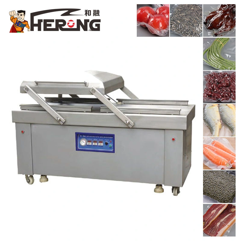 Hero Brand Machine Pillow China Automatic Bean Local Food Pickle Fruit and Vegetable Vacuum Packing Device