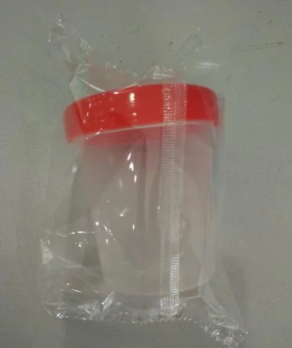 Disposable 120ml Urine Specimen Container, PP Material