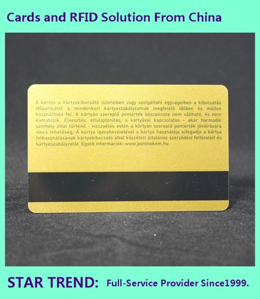 Cmyk Printing PVC Magnetic Card Discount