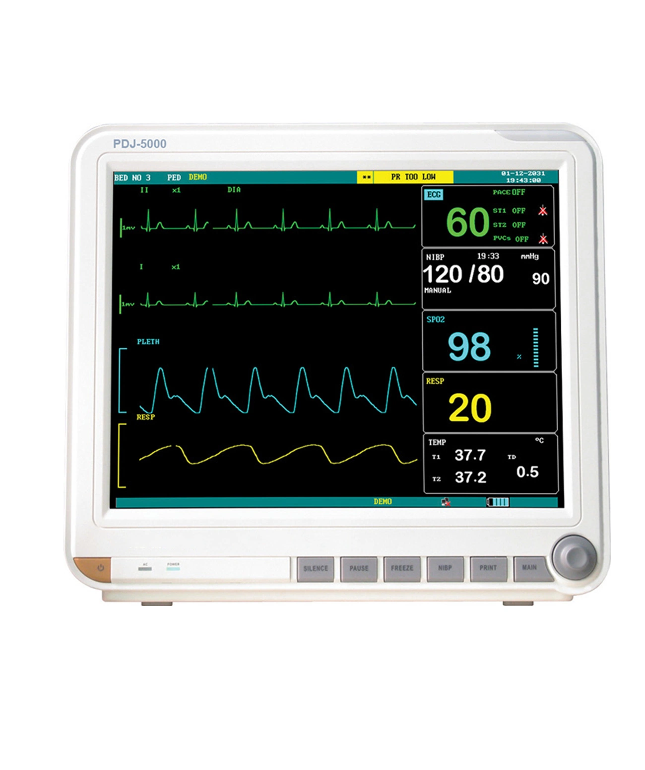 Rh-E3000 Multi-Function Hospital Patient Monitor