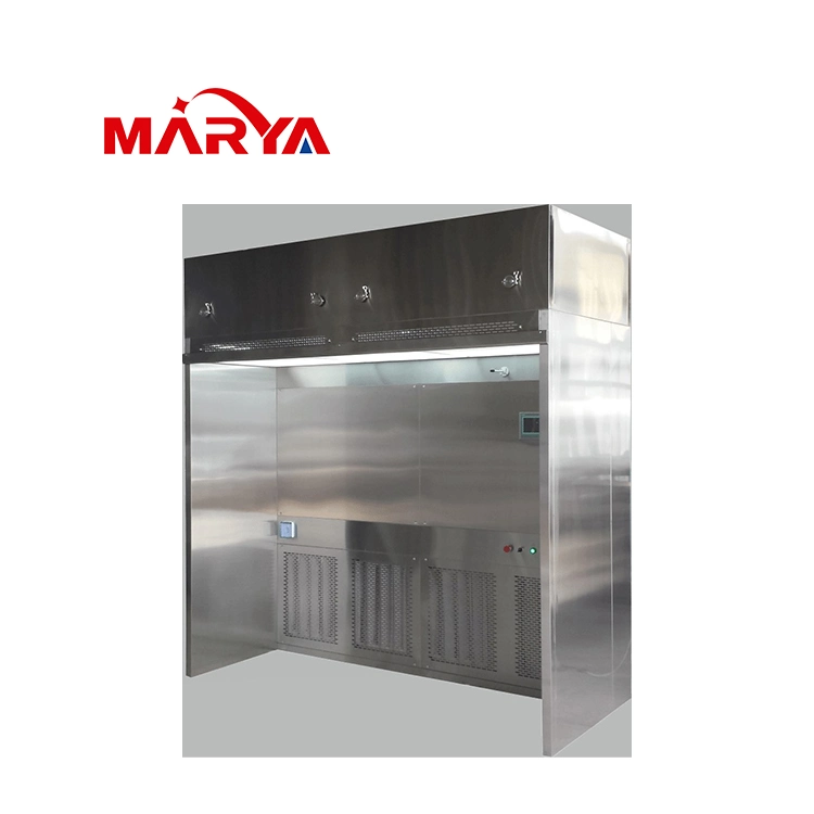 Marya aseptique Air propreté Equipement de salle blanche acier inoxydable pression négative Salle de pesée