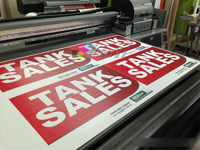 Custom Printing Waterproof Corflute Sign Board For Outdoor Advertising