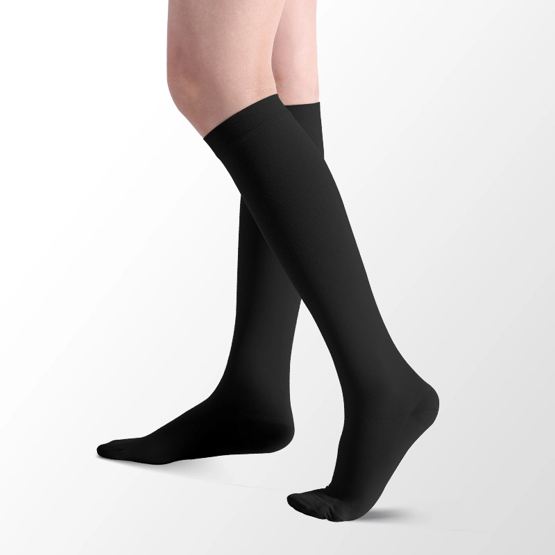 Sinocare calcetines de compresión de 20-30 Mmhg Las venas varicosas milagro de la rodilla calcetines calcetines de compresión de alto vuelo viajes para Mujeres Hombres