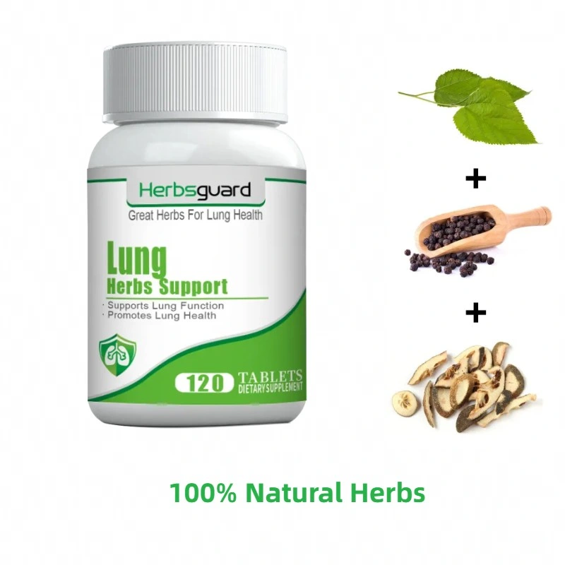 Medoncare Lung Health Support Herbal Supplements with Customized Formula and Package