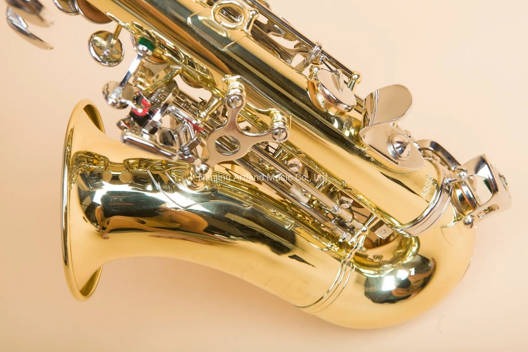 Flower Curved Soprano Saxophone (ASS3506GN)