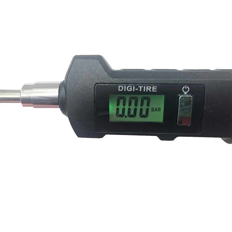 Digital Tire Pressure Gauge 230 Psi Heavy Duty Dual Head Stainless Steel Made for Truck and RV with Backlit LCD and Flashlight