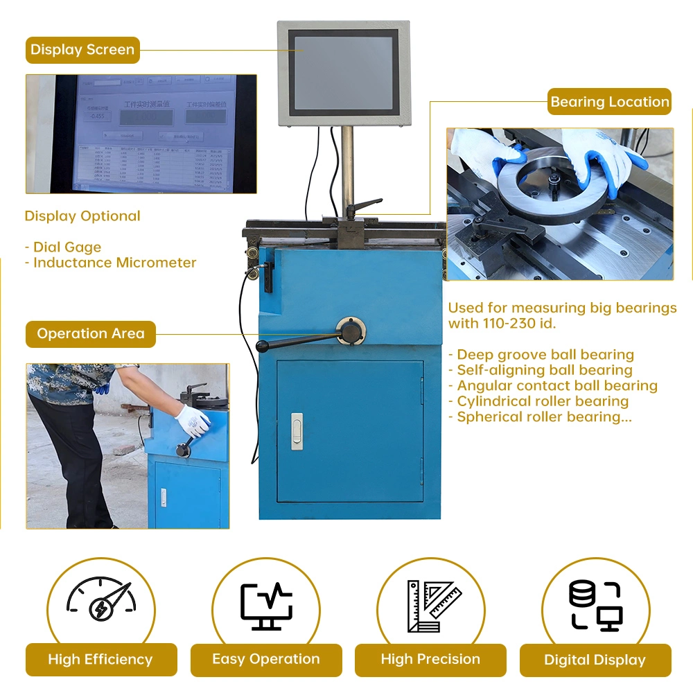 Präzisionsmessgerät für den Innenring-Durchmesser zur Messung großer Lager