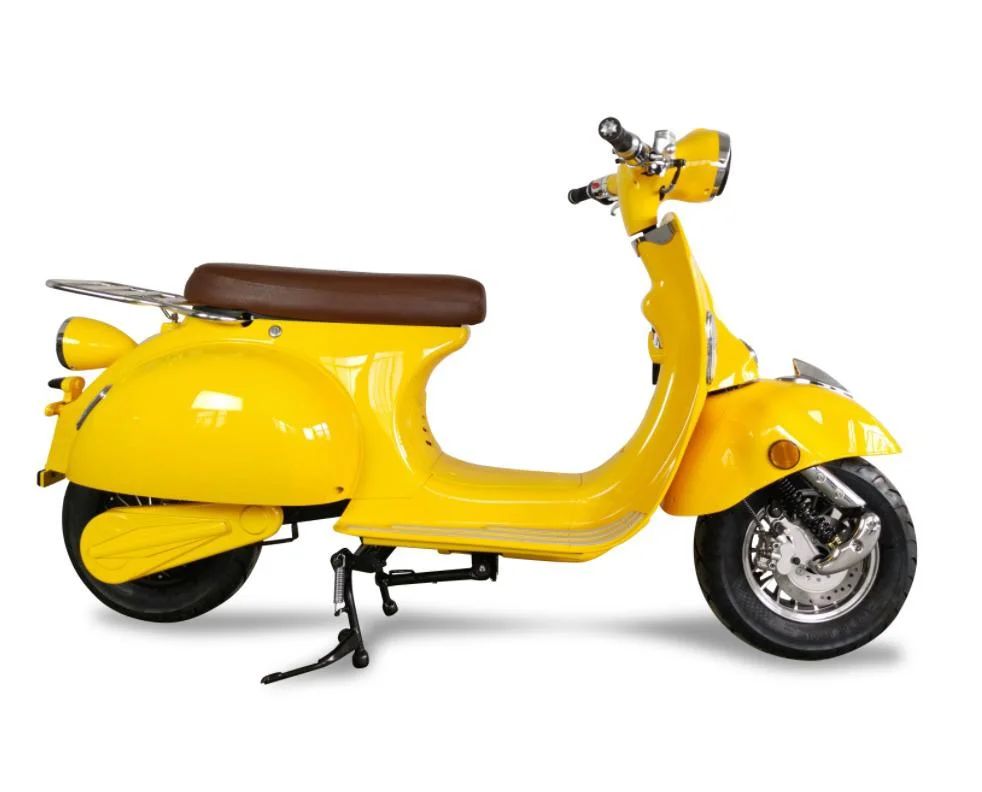 2021 أحدث تصميم جديد شائع سيارة Vespa Vespa 2 عجلات الدراجات النارية الكهربائية سكوتر البالغين عالية الجودة CKD