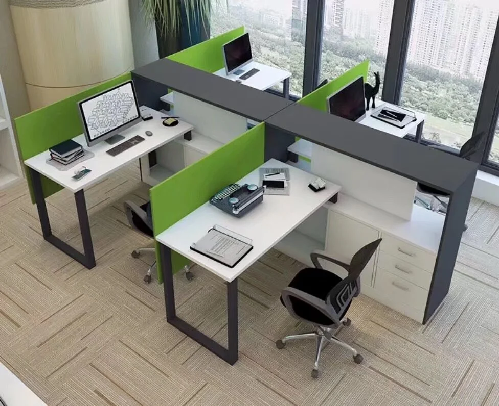 Modern Design Aluminium Board Office Partitions Work Station