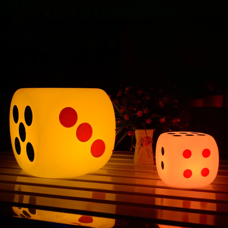 Light up Game Remote Control LED Dice Light up Dice