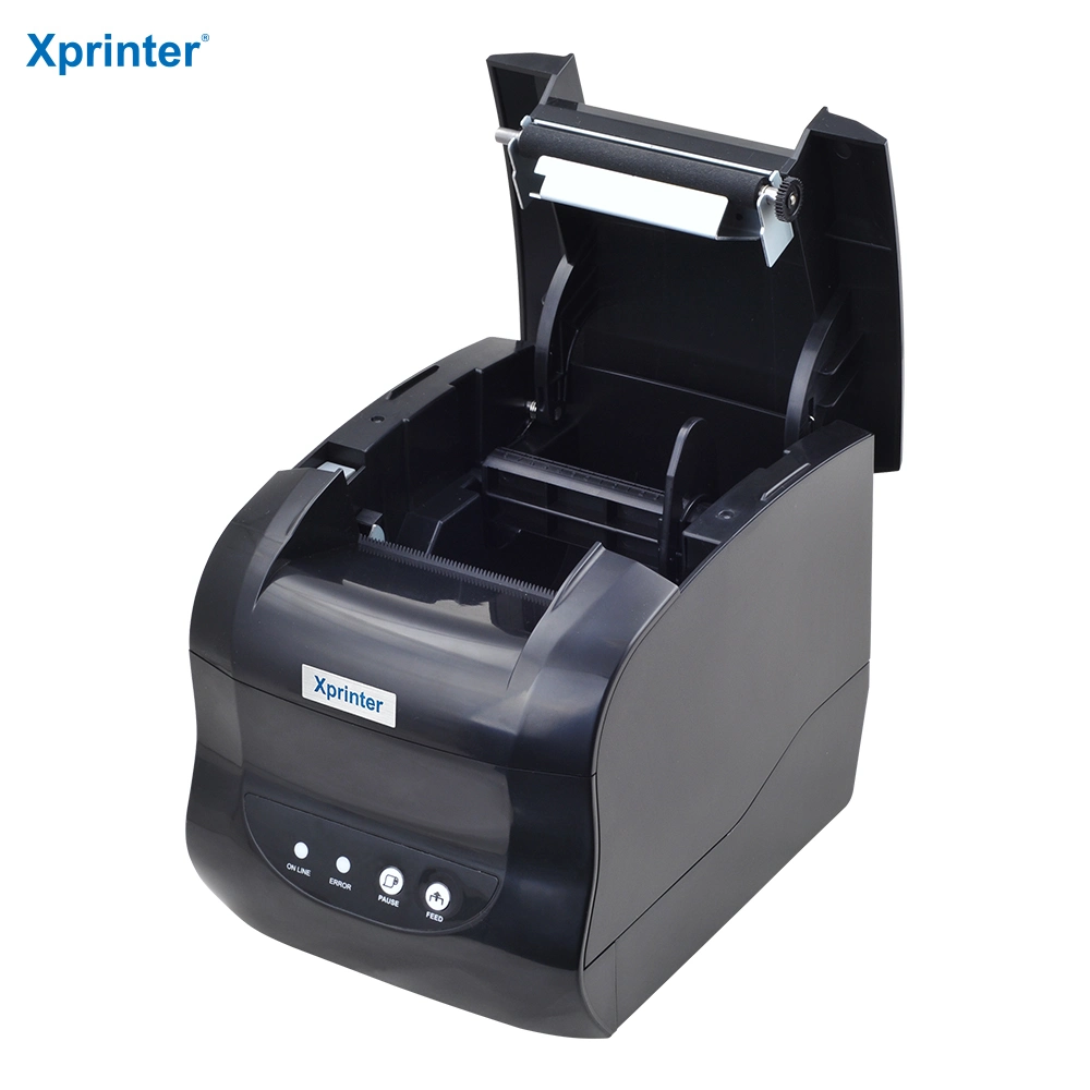 Xprinter XP-365B Impresora térmica de códigos de barras de 80 mm con conexión USB+LAN, Bluetooth y WiFi