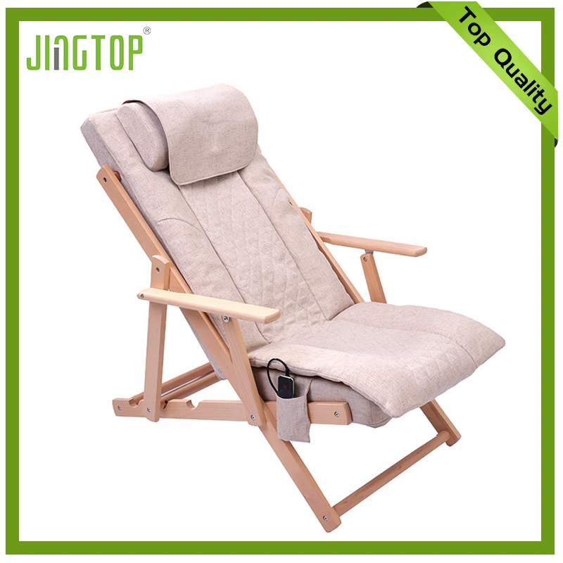 Jingtop plegable portátil eléctrico madera Rocking sillón de masaje sillón reclinable